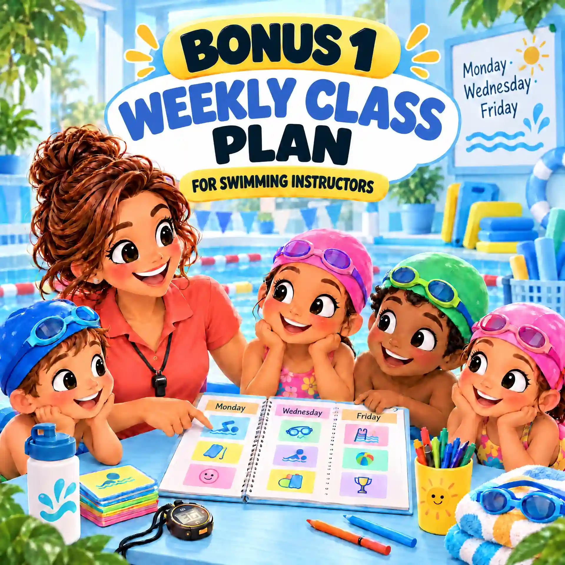 Bonus 1: Weekly class planner